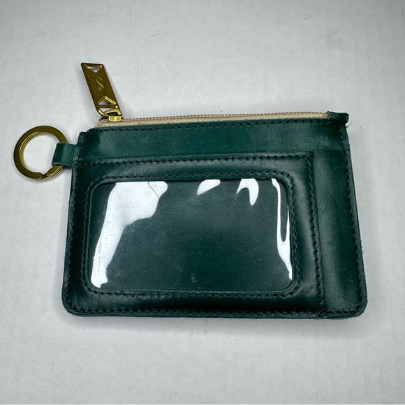 Sseko | Small Tri-Colored Keychain Card Wallet Green, Brown, Tan - Picture 4 of 7